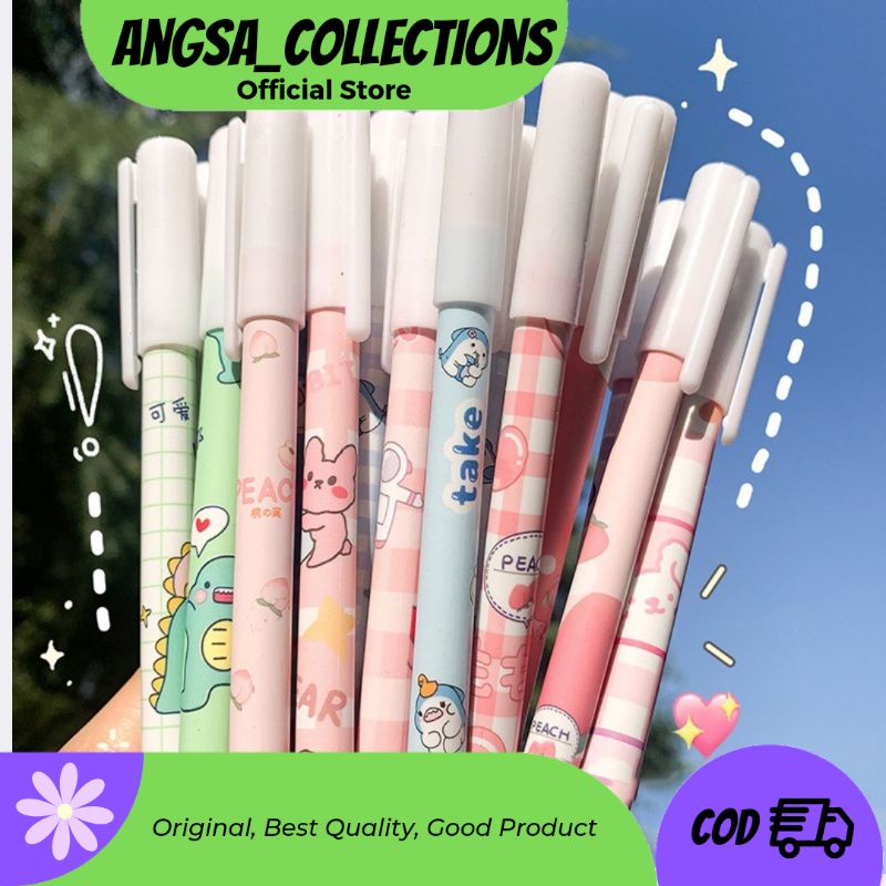 

Pulpen Gel Karakter Lucu Bisa Hapus