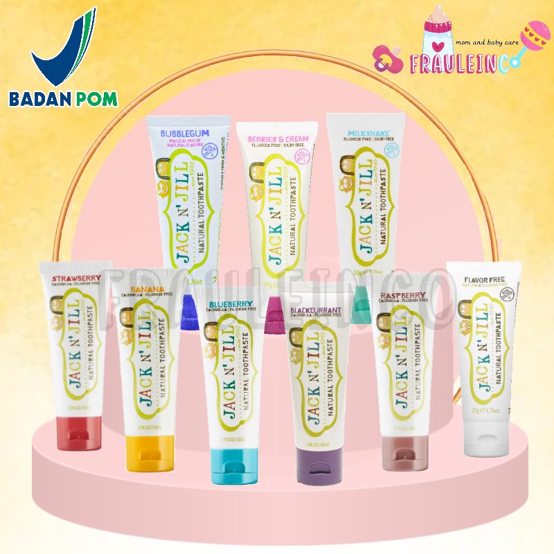 *FRAULEINCO* Jack n Jill Toothpaste BPOM AUSSIE toothpaste - odol pasta gigi anak ORIGINAL 100%