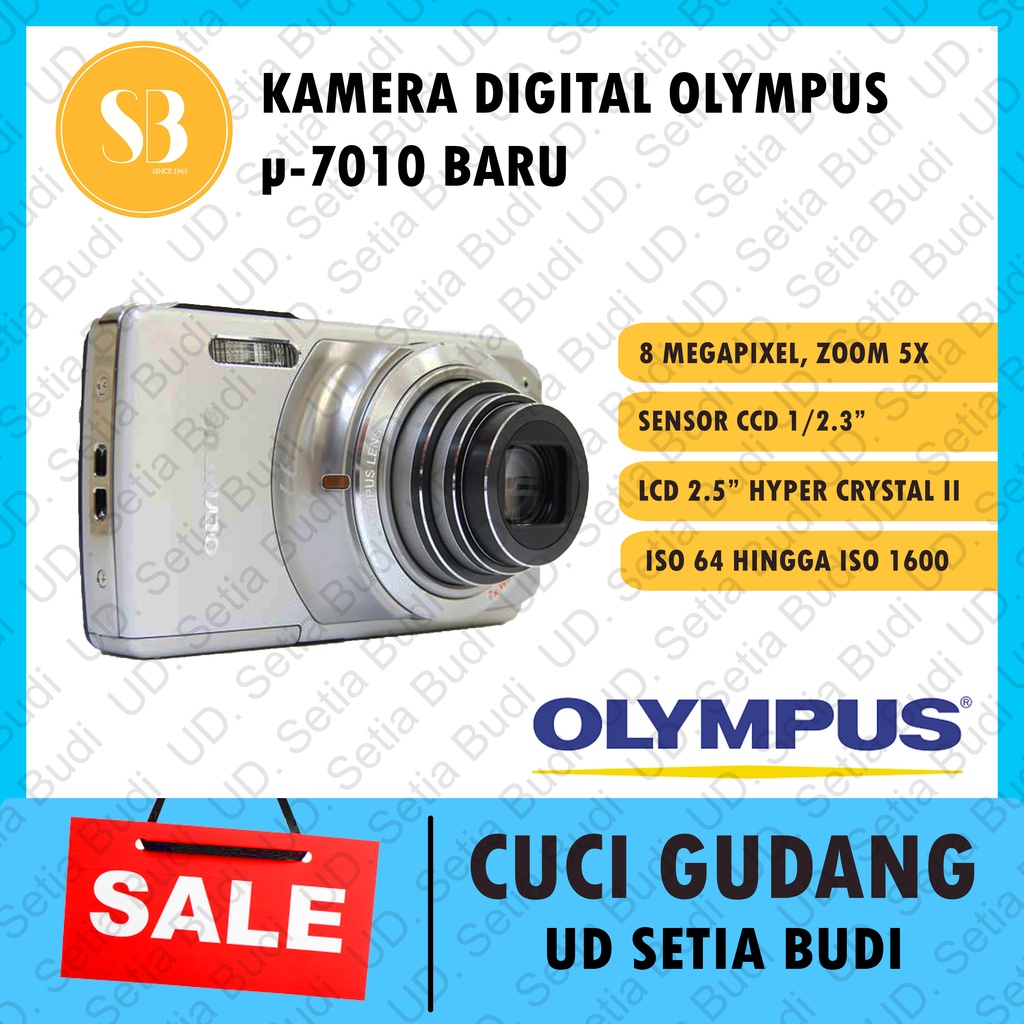 Kamera Digital Olympus Mju 7010 Made in Japan Baru dan Murah