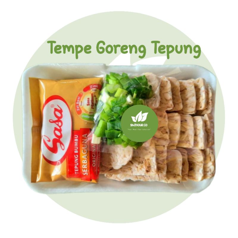 

Paket Sayur Dan Lauk Instan Jogja Tempe Goreng Tepung - Shayour.co