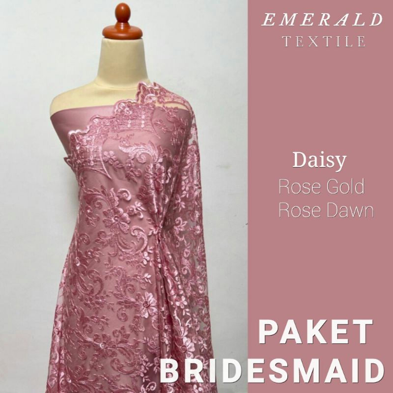 Paket Bridesmaid Spesial Package / Seragam Keluarga / Lamaran / Wisuda / Paket Bridesmaid By Emerald Textile