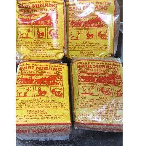 

Free Ongkir Bumbu pemasak rendang sari minang 250g