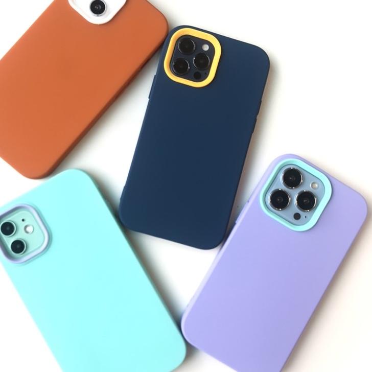 ♣ Premium Silicone Pop Candy Square Case iPhone 11 / Case iPhone 11 Pro Max / Case iPhone X / Case i