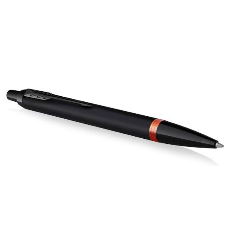 

Pen Parker IM Black Orange/ Blue/ Purple Vibrant Rings Ballpoint
