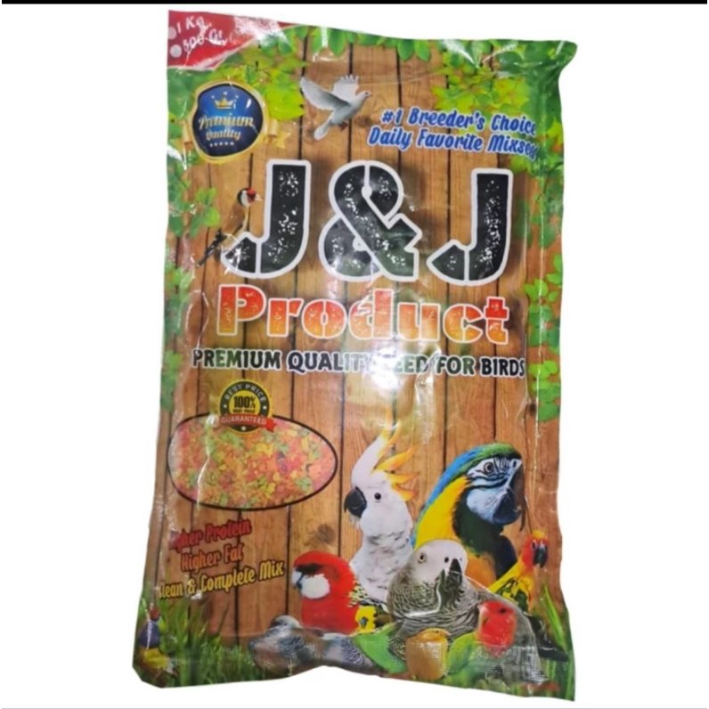 EGG FOOD J&amp;J FLAKES EXTRA PAKAN BURUNG