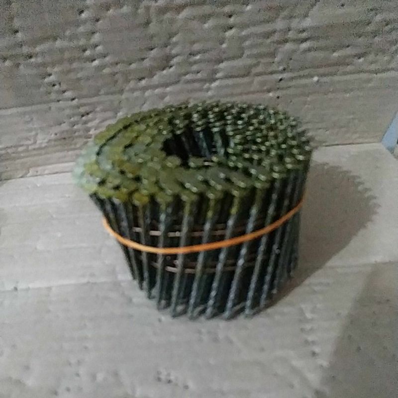 Paku tembak 7 cm Ulir Paku palet paku rambo 70mm ulir isi 225 pcs / ikat / roll