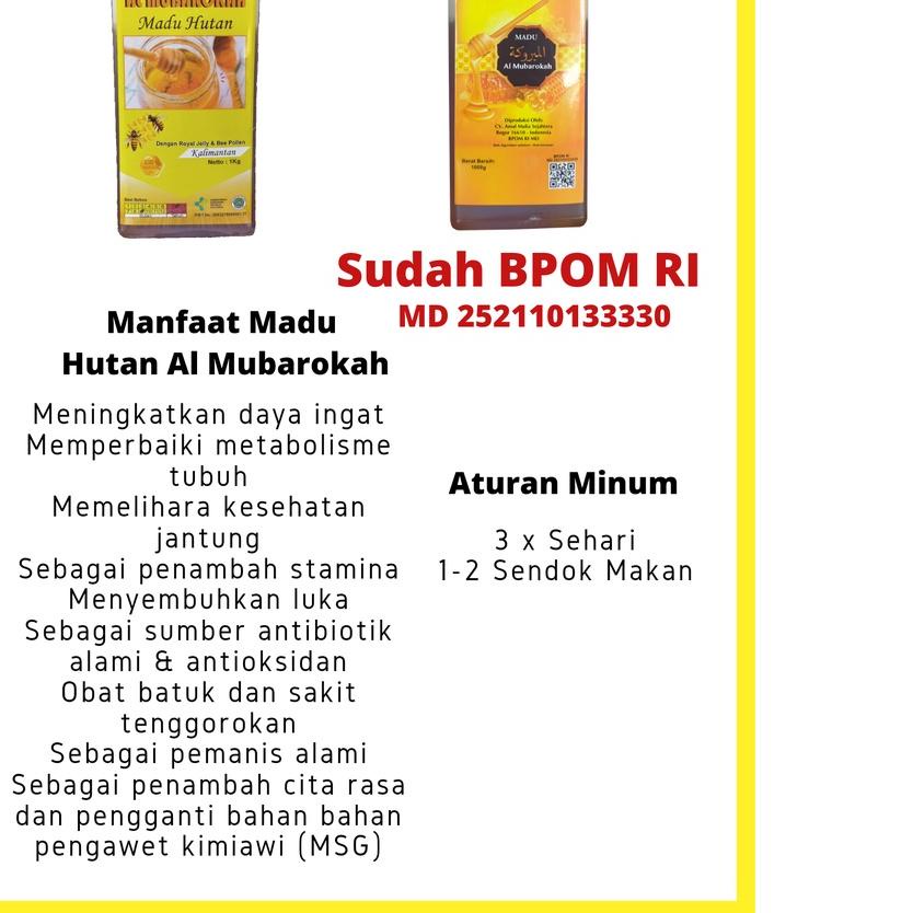 

☝ Kalimantan Al Mubarokah Hutan Beepollen dan Royal Jelly ✾