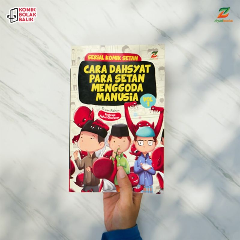 KOMIK SETAN ; CARA DAHSYAT PARA SETAN MENGGODA MANUSIA