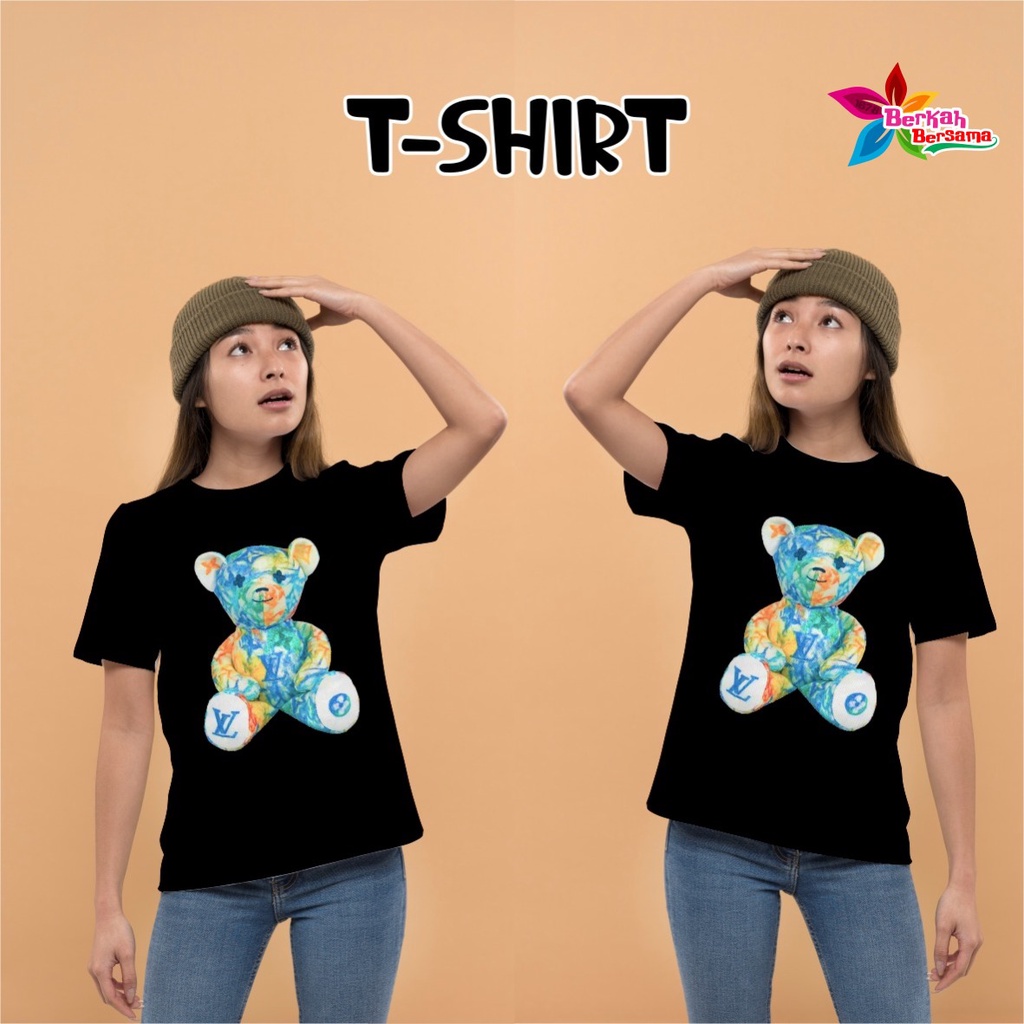 BAJU KAOS SHIRT PRIA WANITA UNISEX STREETWEAR KAOS SURFING PAKAIAN ATASAN CEWEK COWOK TSHIRT BB7223