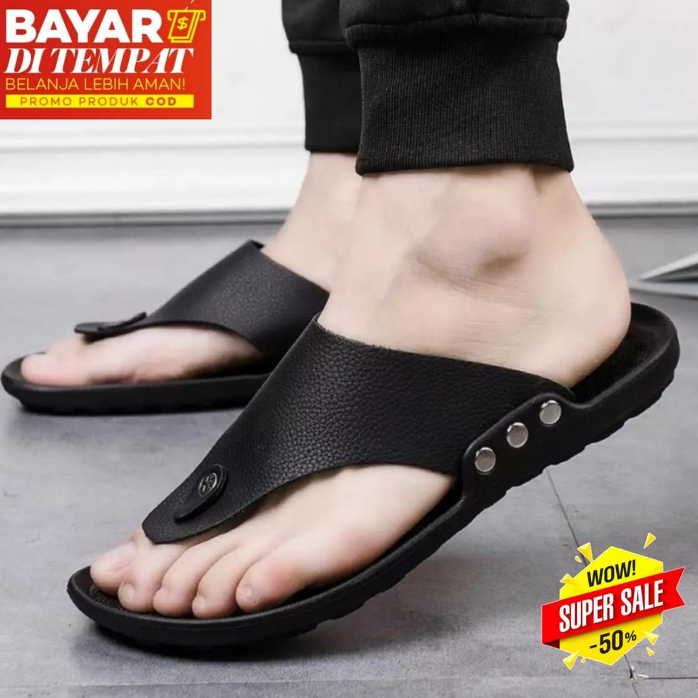 Menarik LUTTON - sandal 2022 pria - SANDAL JAPIT TRES