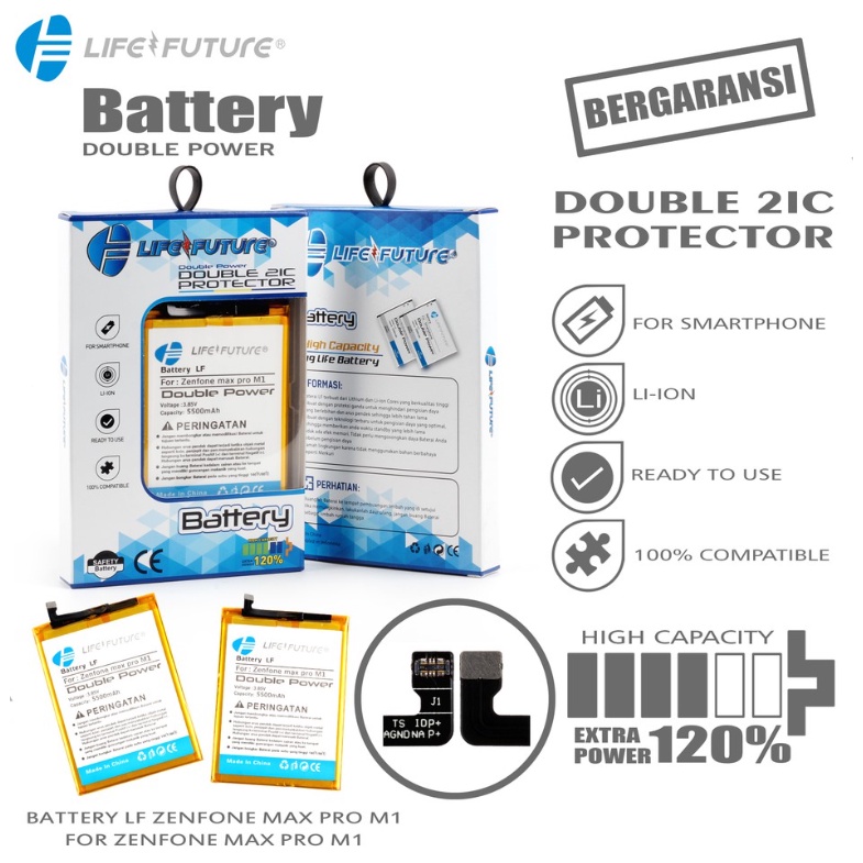 Baterai Asus Zenfone Max Pro M1 / Baterai Asus C11P1706 Life Future