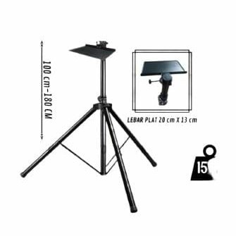 

[[JNT COD]] standing tripod proyektor universal infokus stand meja projector - Mini Proyektor