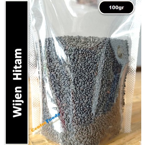 

Wijen Hitam - Black Sesame | 100gr [ Harga Per BKS ]