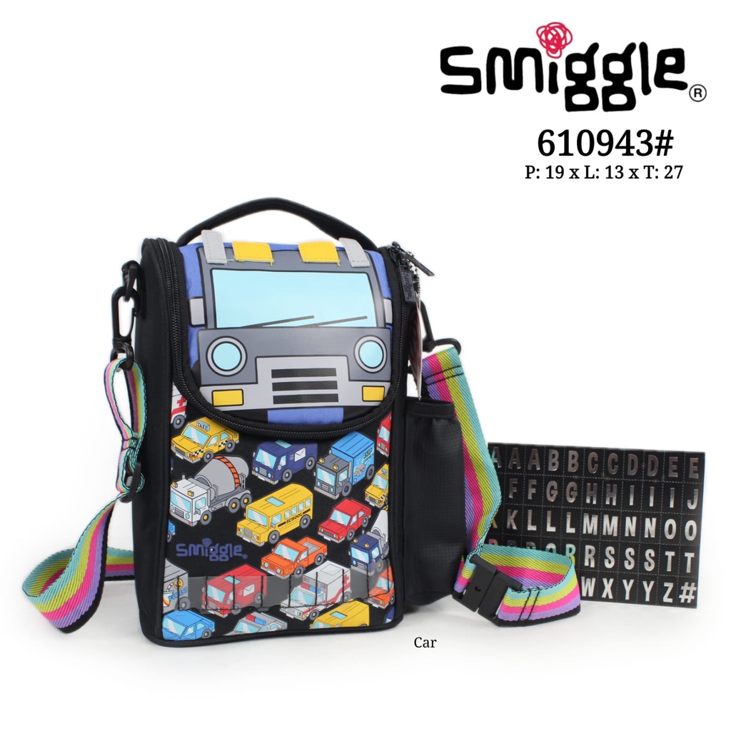 Smiggle Sling Lunchbag Lunchbox  Customise Your Name