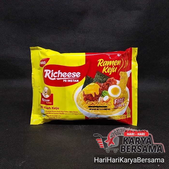 

RICHEESE MIE RAMEN KEJU 65 GR