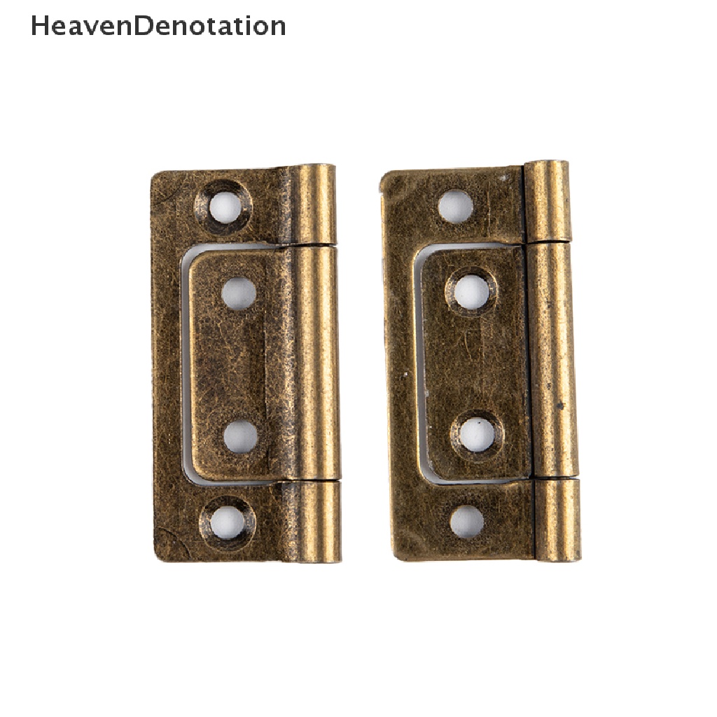 [HeavenDenotation] 2pcs Engsel Mortise Furniture 2Inch Untuk Laci Pintu Lemari135° Open 51 * 25MM HDV