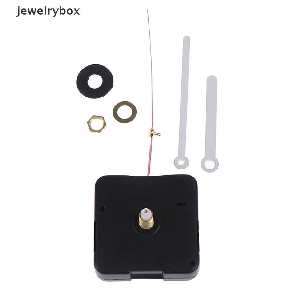 [jewelrybox] Diy Silent Classic sliver Watch Jam Dinding Bagian Mekanisme Gerakan Butik