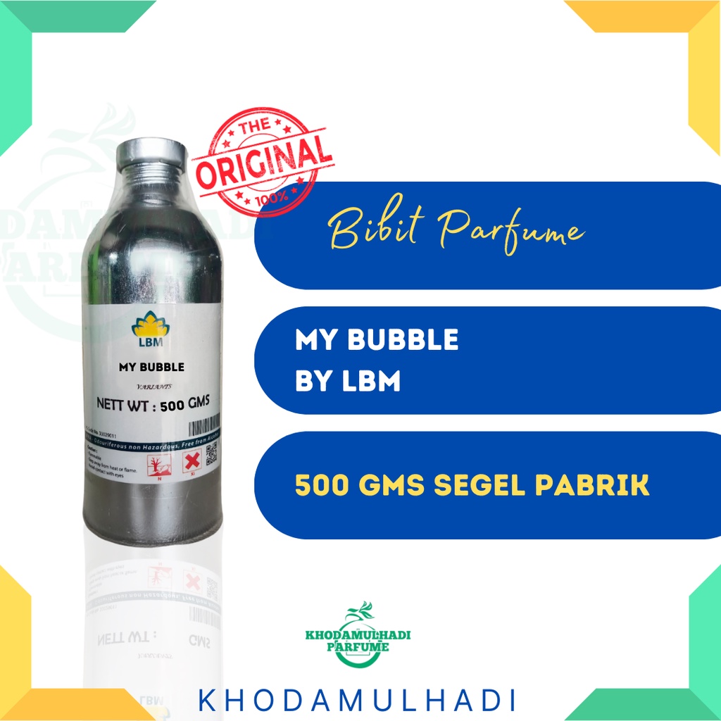 MY BUBBLE BIBIT PARFUM BY LBM 500GMS 100% ORIGINAL SEGEL PABRIK