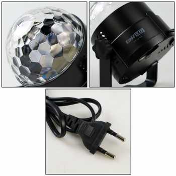 [KMZ]  Lampu Proyektor Disco LED RGB 240V 6W with Remote Control - CY-LV-RG