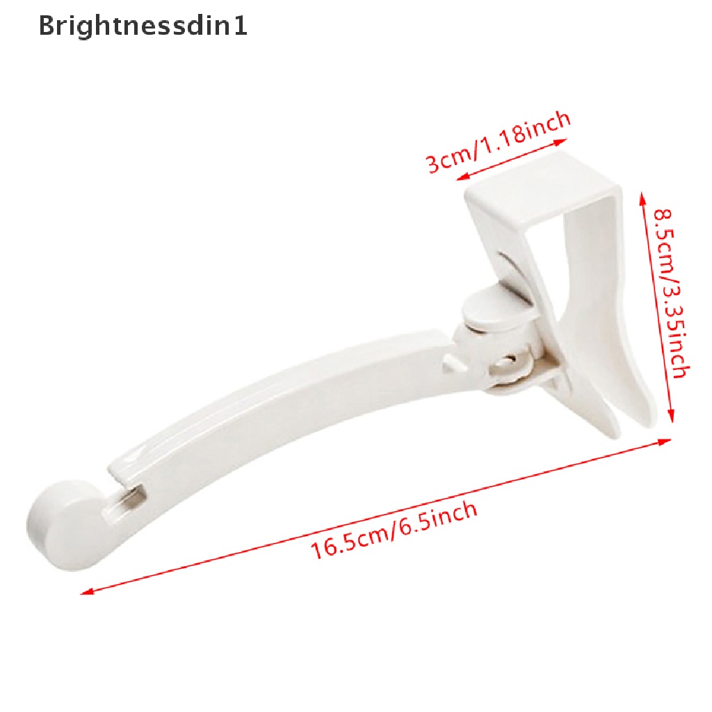 [Brightnessdin1] 2pcs Rak Gantungan Sampah Plastik Lemari Dapur Kantong Sampah Hook Hanging Holder Butik