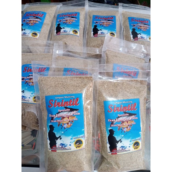UMPAN SIRINTIL SRINTIL SPESIAL JAMBAL PATIN BAWAL DAN IKAN MAS