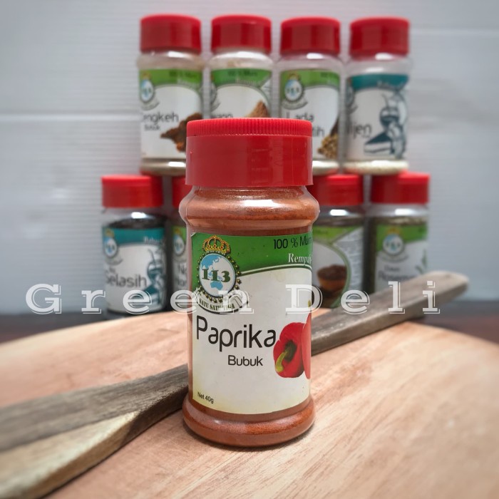 

Paprika Bubuk / Capsicum Powder