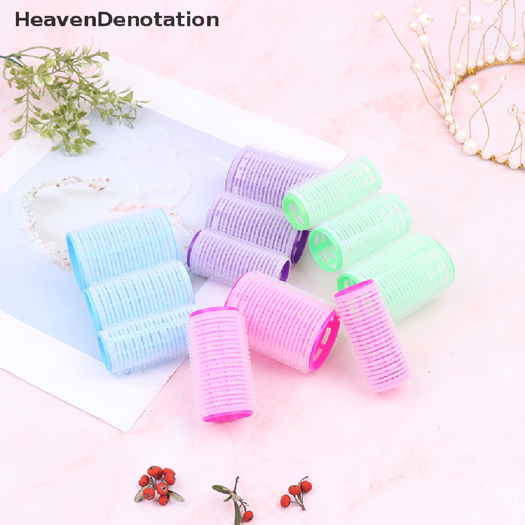 [HeavenDenotation] 1pcs Poni Penjepit Rambut Klip Roller Gelombang Curl Air Bangs Hairstyle DIY Salon HDV