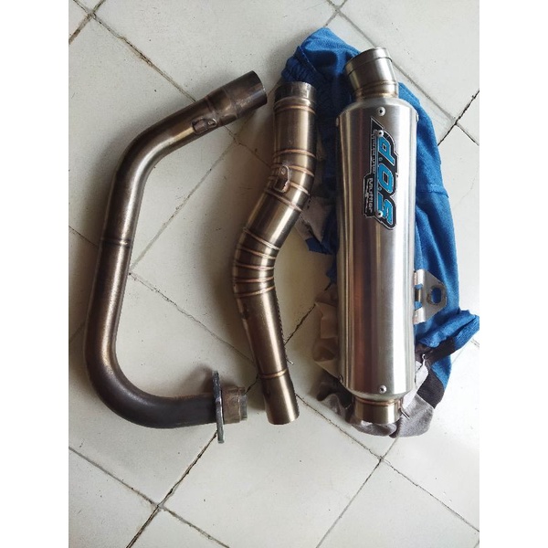 knalpot dos muffler jogja original 2nd