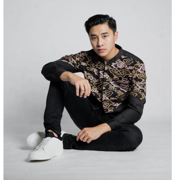 HOT SALE NUC.ID Arjuna 02 (Hitam-Lilac)