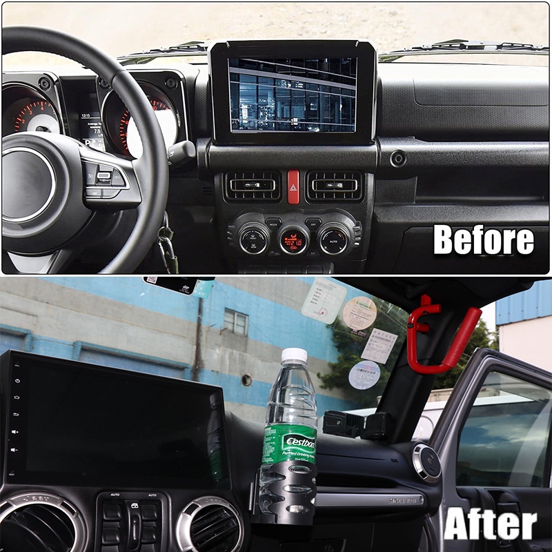 Multi-fungsi Auto Organizer Accessary Universal Mobil Tempat Minuman Tempat Botol Air Outlet Udara Cangkir Air Klip Bracket Adjustable Water Bottle Bracket