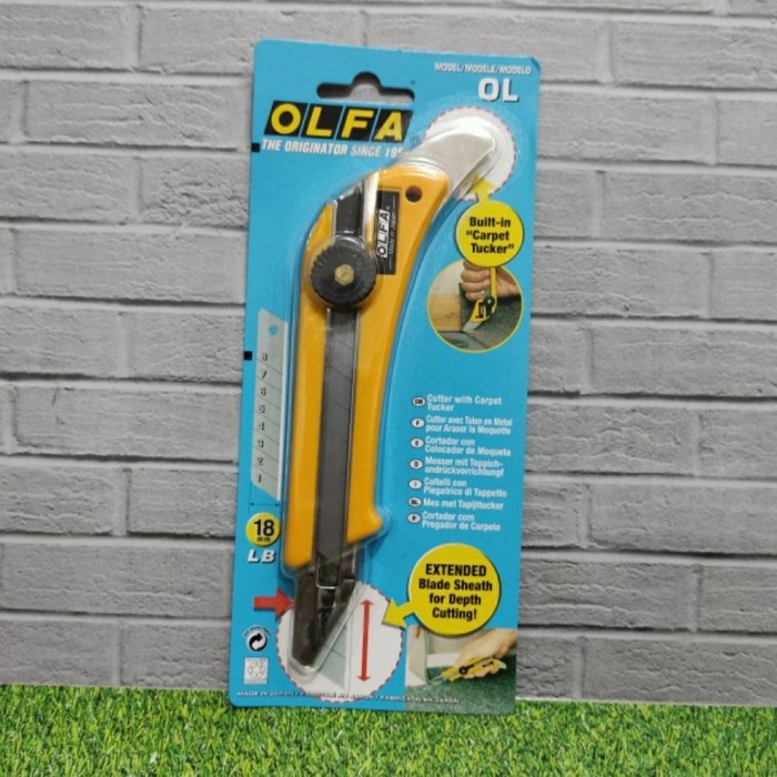 

Terlaris Pisau Cutter 18Mm Ol Olfa Snap-Off Blade Cutter