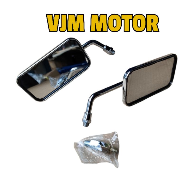 Spion kotak spion crom universal motor Mio beat Nmax Aerox semua motor