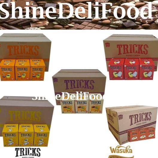 

♬ Tricks Snack Keripik Kentang -1 Dus 24 Box isi @10 Sachet /Box ♗