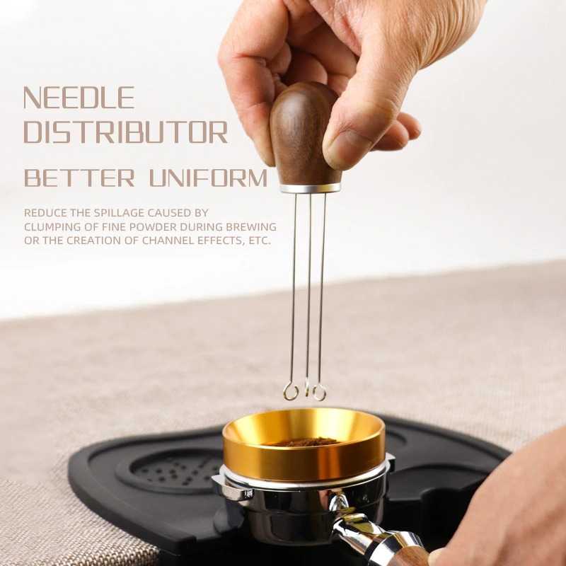 (BISA COD) FTIHSHP FENINCAFE Tamper Jarum Kopi Espresso Needle Distributor - CY-B222