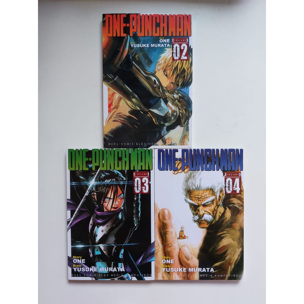 [KOMIK SET] One Punch Man Vol. 2 - 4 (Indonesia)