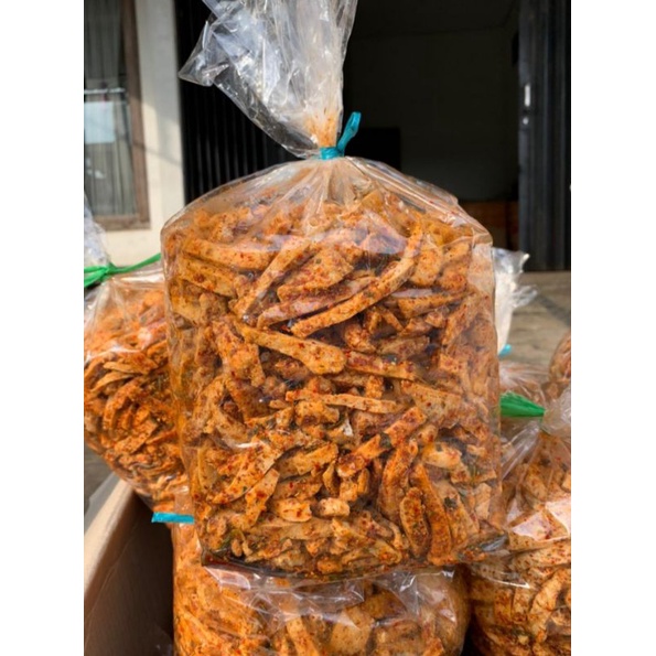 

Basreng Kress pedas daun jeruk/Original daun jeruk/Super pedas daun jeruk