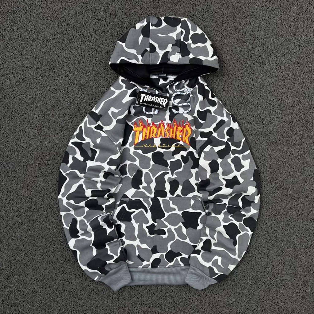 Hoodie thrasher camo Jaket thrasher camo zipper camo thrasher Sweater thrasher Jaketpria Jaketthrasher