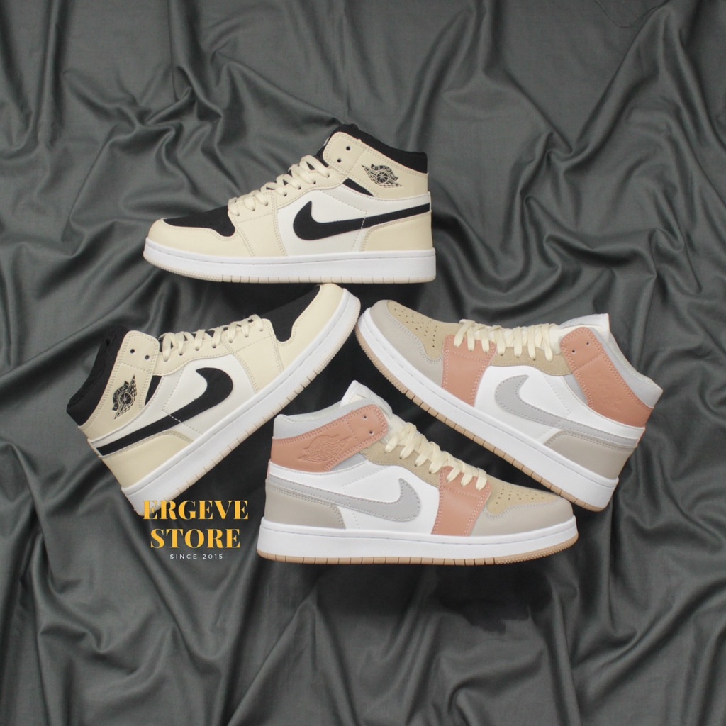 SEPATU SNEAKERS BASKET AIR JORDAN 1 RETRO HIGH OG PARIS WANITA PRIA