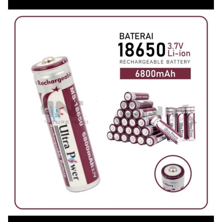 BATERAI 18560 RECHARGEABLE