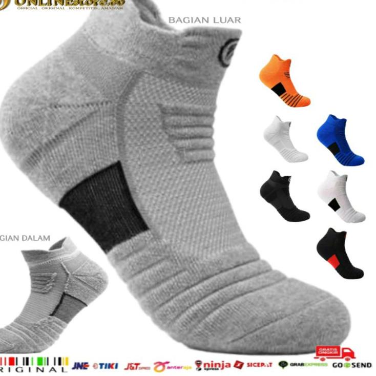 Banyak Diminati Kaos Kaki Olahraga Tebal Kaus Kaki Pria Sports Bola Basket Gym Running Panjang Pende