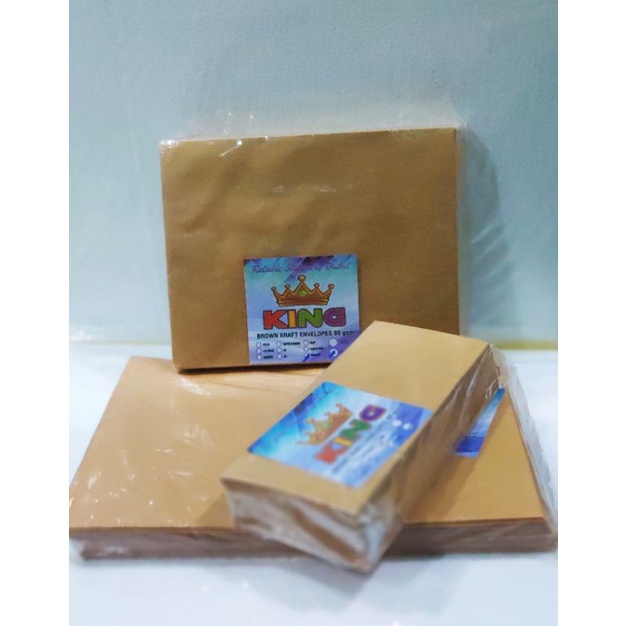 

Amplop Coklat Ukuran Kabinet No Seal (Tanpa Lem Perekat)