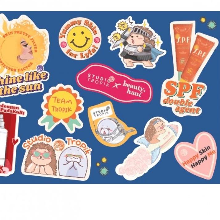 

ANA566 STUDIO TROPIK GWP Studio Tropik x BeautyHaul Sticker +++