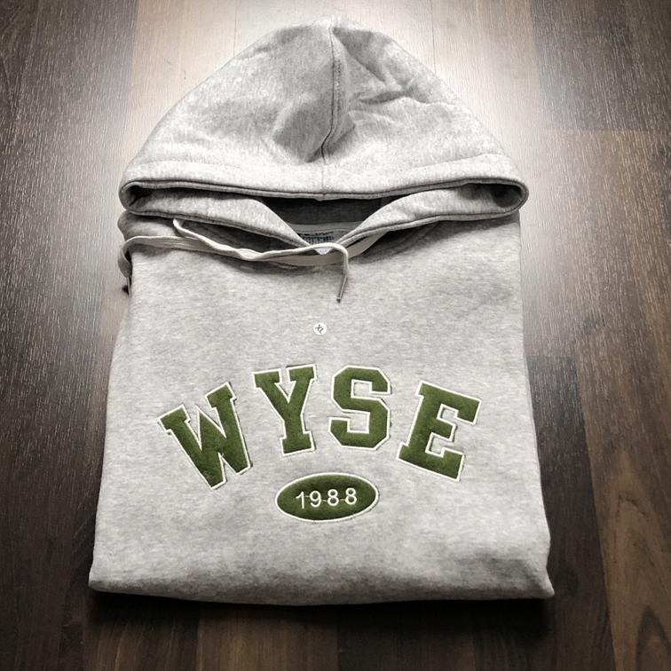 [ART. 947948] SWEATER HOODIE WYSE ABU ABU BORDIR FULLTAG MIRROR ORIGINAL JAKET PREMIUM
