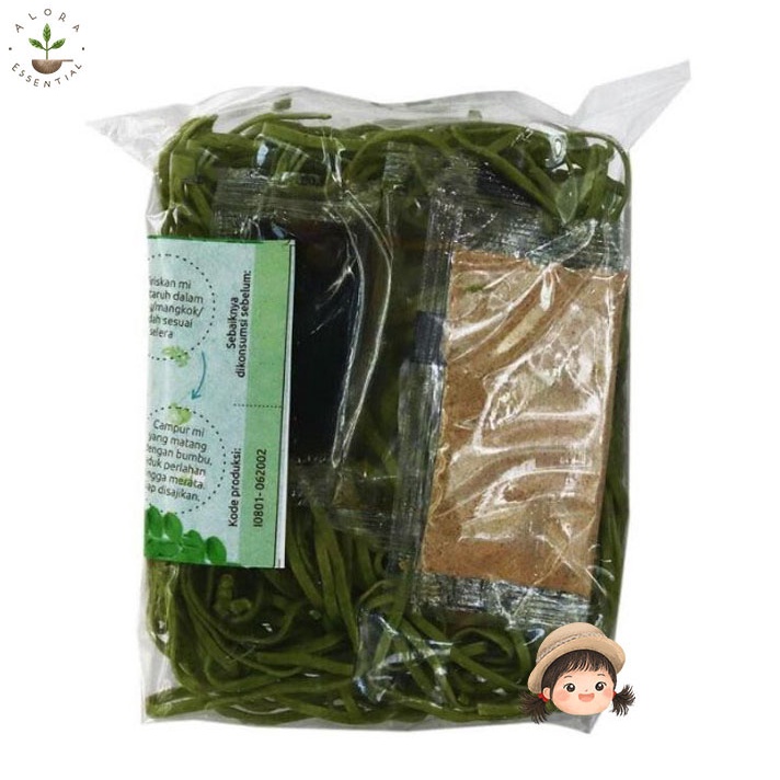 Lingkar Organik Mie Sayur Bumbu Daun Kelor 85gr - Mie Organik