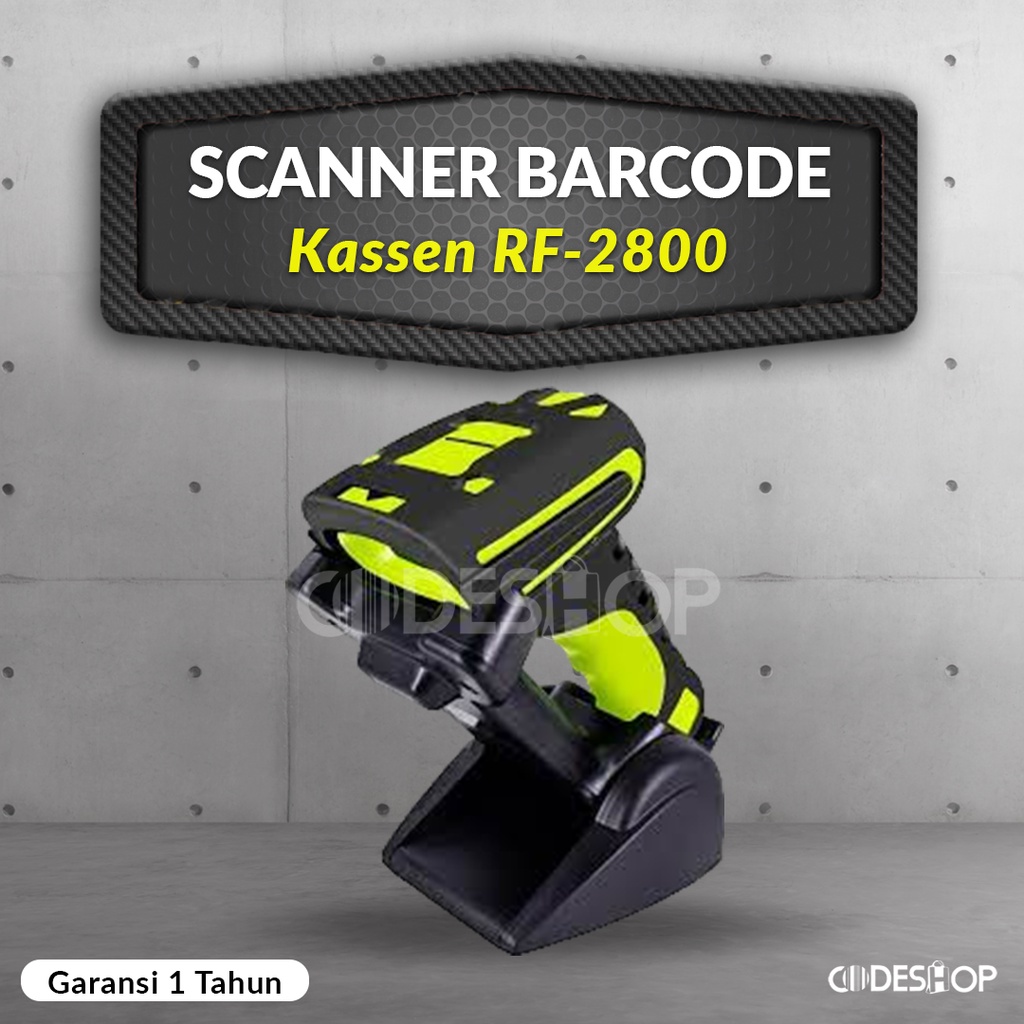 Scanner Barcode Kassen RF-2800 RF 2800 Wireless 2D Handheld Industrial