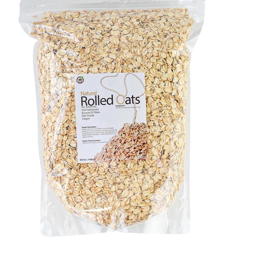 

✨Terbaru✨ Natural Rolled Oat 1kg 