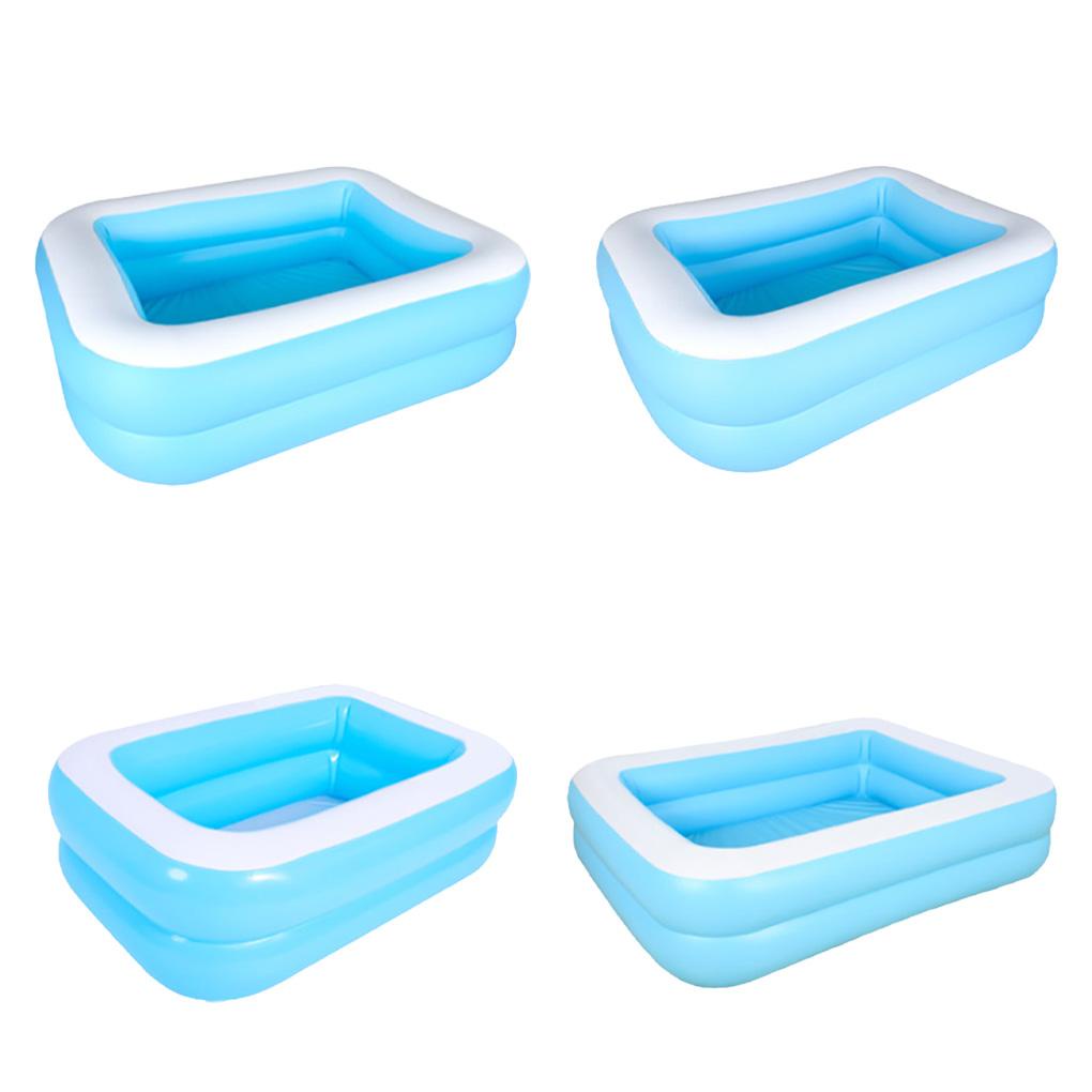 Kolam Renang Mandi Olahraga Air Keluarga Renang Menebal Musim Panas Peralatan Kolam Tiup Untuk Halaman Taman Rumah Tangga