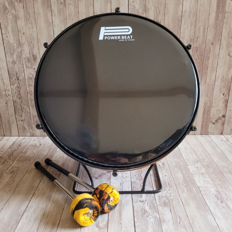 Head Drum Mika Bass 16 Inch Merek Power Beat Bas Hadroh Habsy Bas Tawon Mika Darbuka Calti