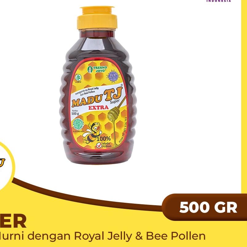 

♣ TJ Super 500gr - Murni Mengandung Royal Jelly dan Bee Pollen ❈