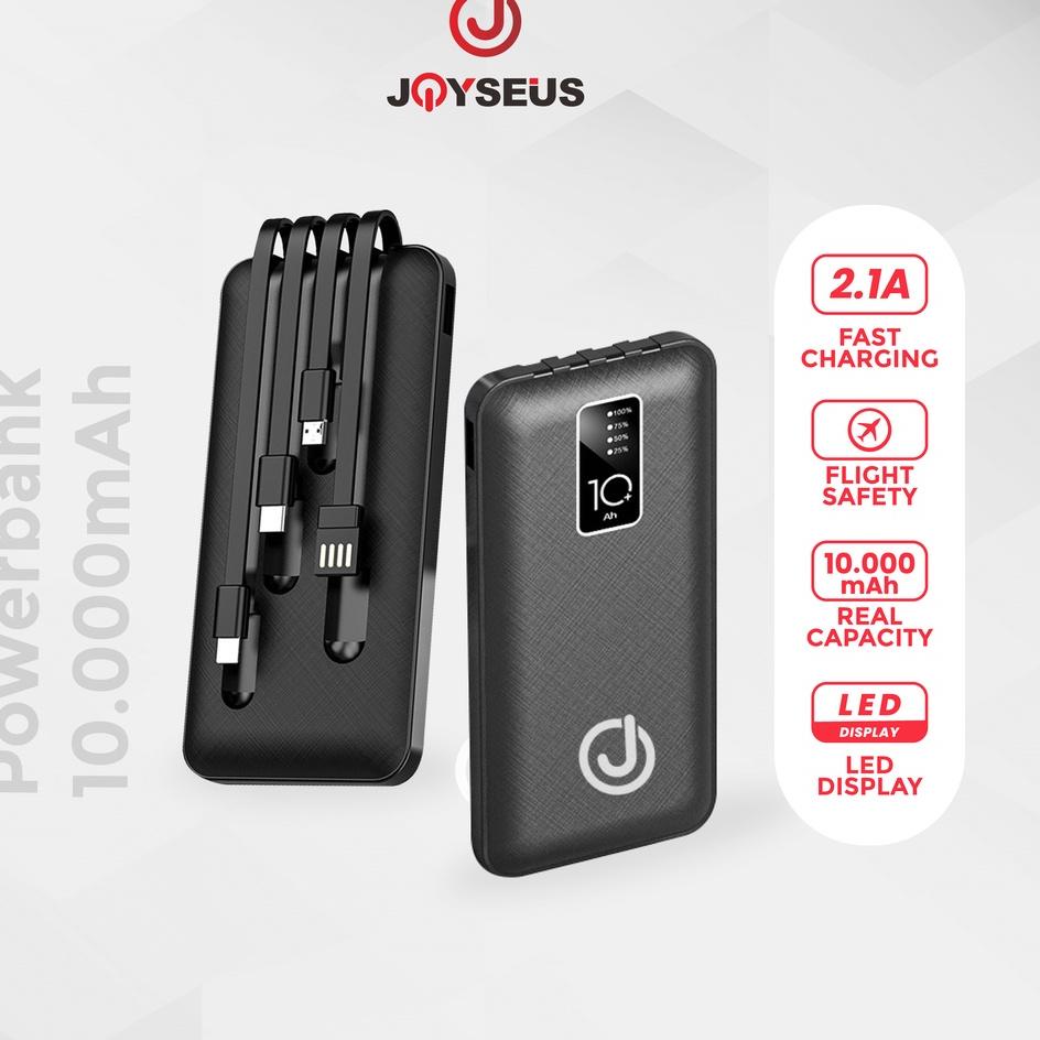 ☆ Joyseus Powerbank / Power bank JOYSEUS mah Universal LED Digital Portable Charger ➨